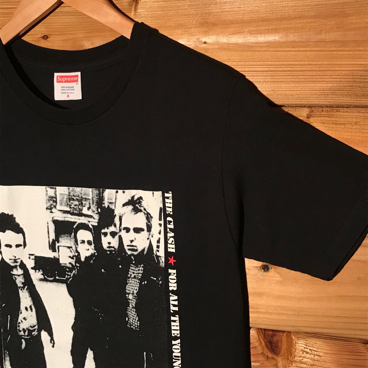 Supreme The Clash Young Punks Photo t shirt