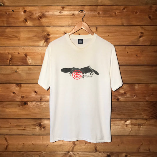 Stüssy USA Broken Skateboard Deck t shirt