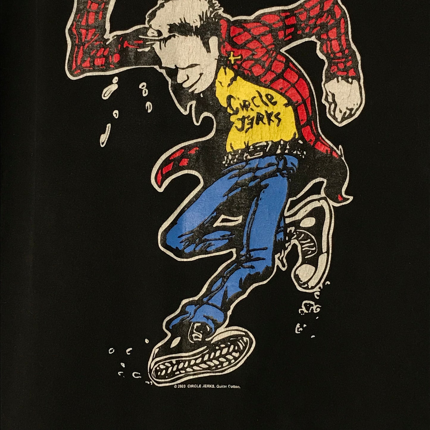 2003 Circle Jerks Skank Man Band t shirt