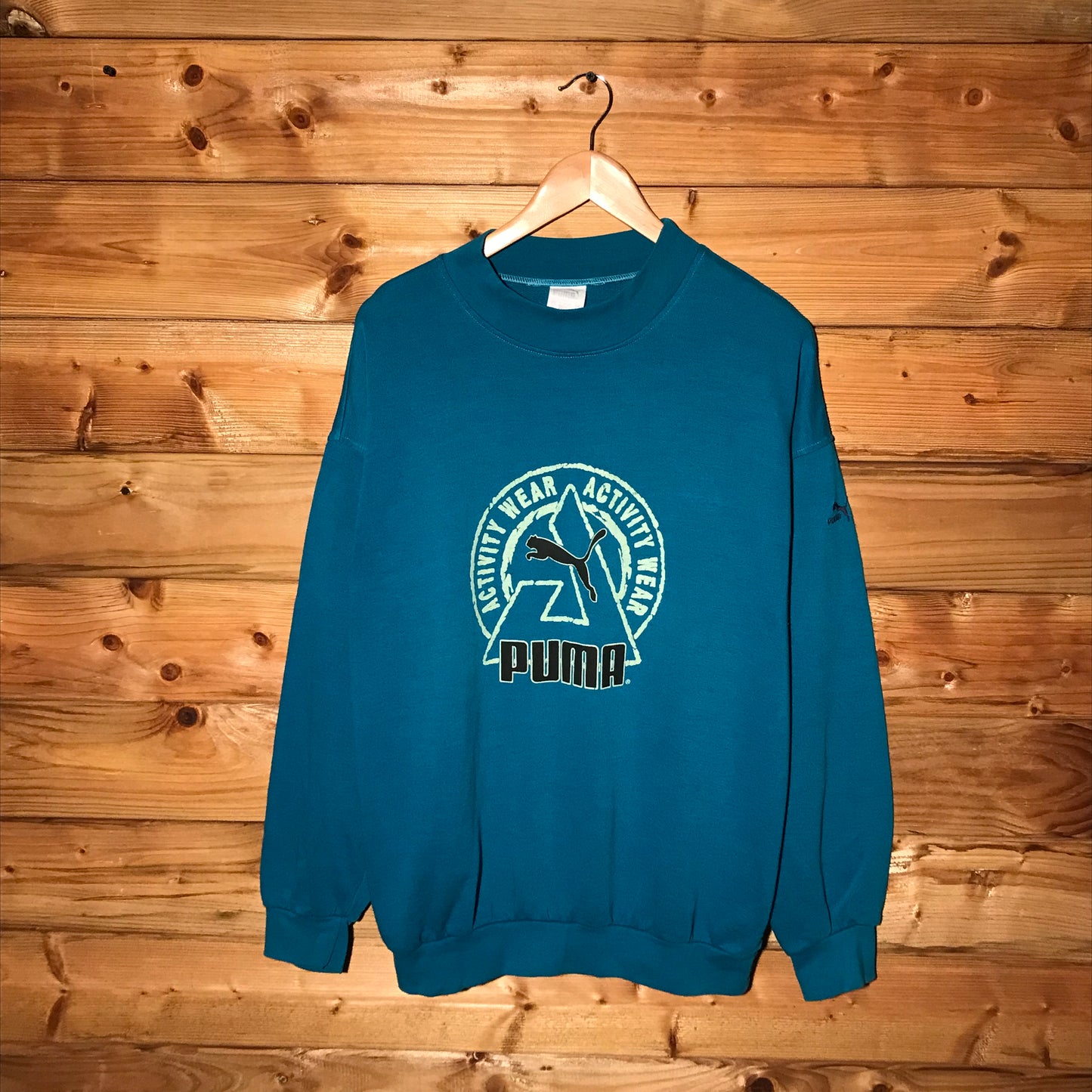 90s Puma Activity Wear Centre Spellout sweatshirt