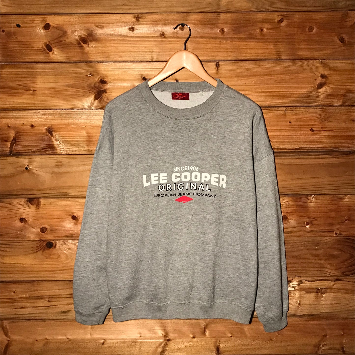 90s Lee Cooper Original Jeans Company Spellout sweatshirt