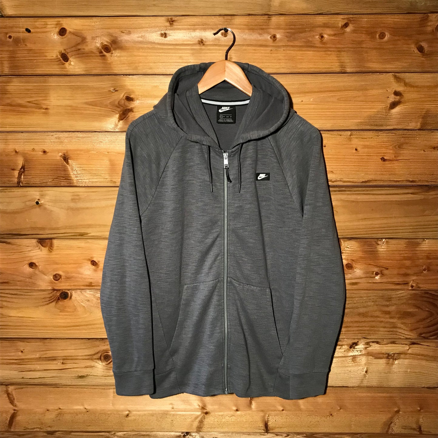 Nike Box Swoosh Essentials zip up hoodie