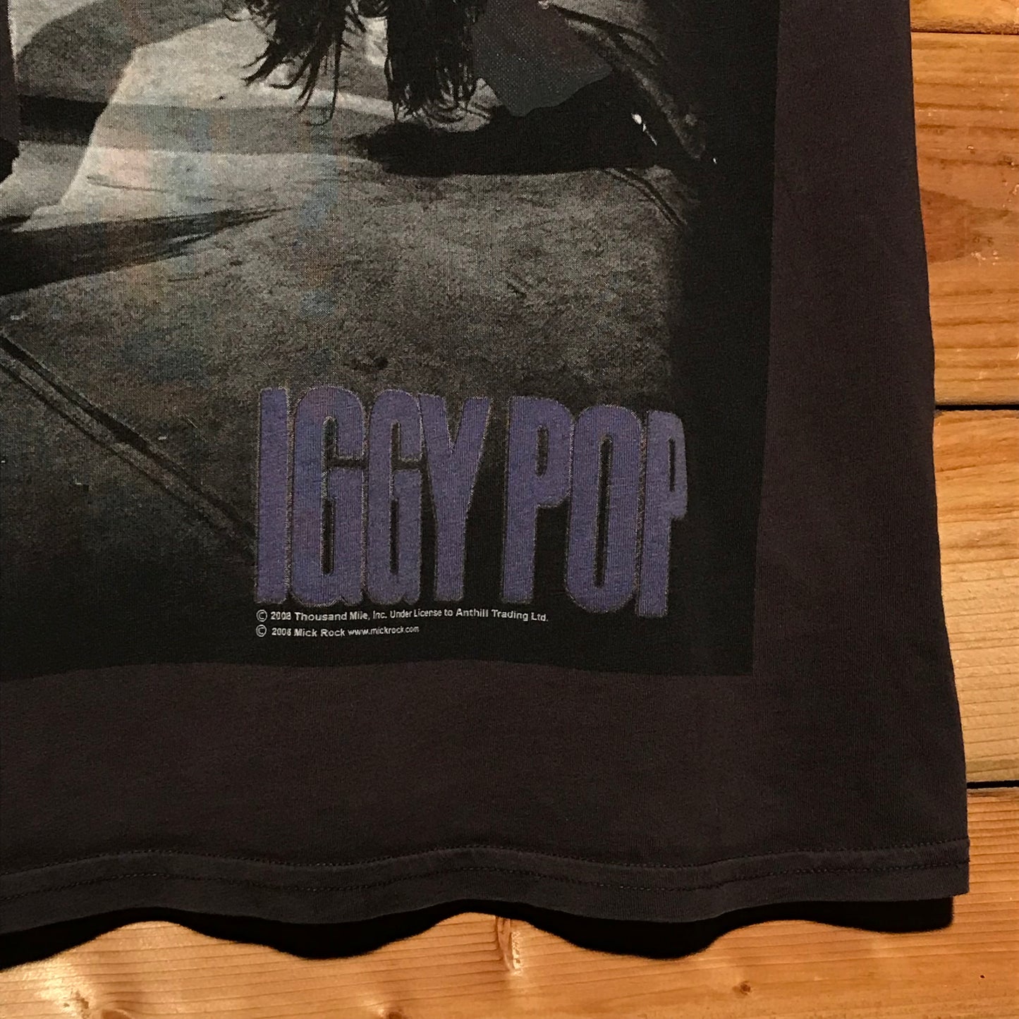 2008 Iggy Pop Photo t shirt