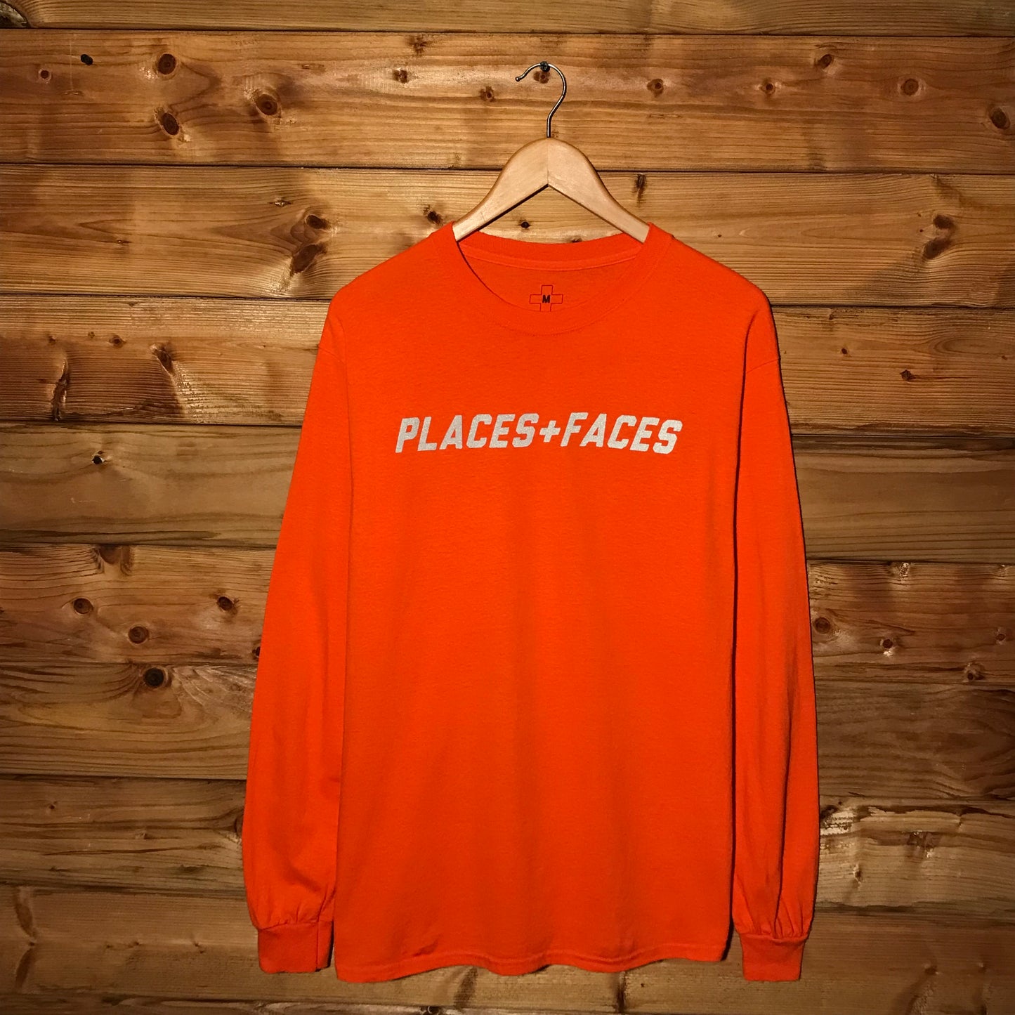 Places + Faces 3M Centre Spellout long sleeve t shirt