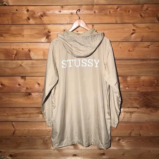 Stüssy Spellout longline parka jacket