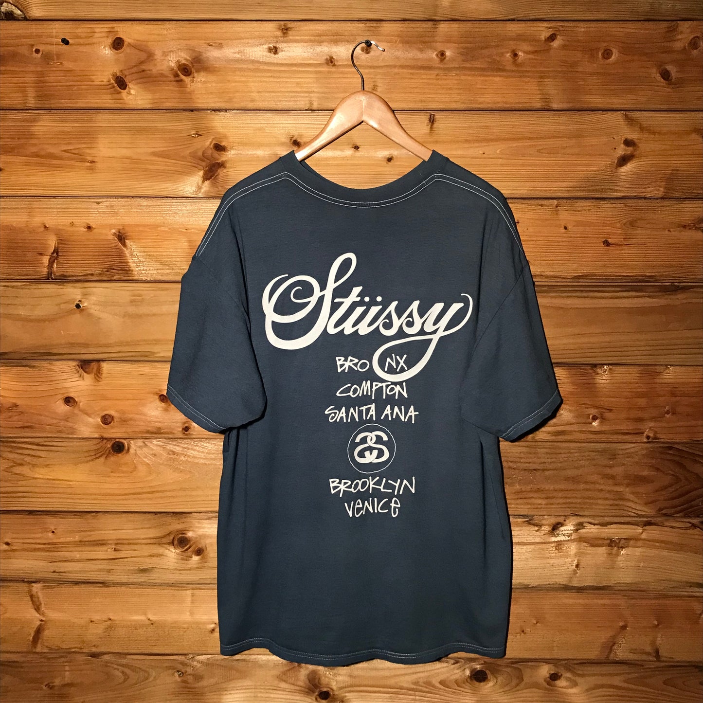 2005 Stüssy 25th Anniversary World Tour t shirt