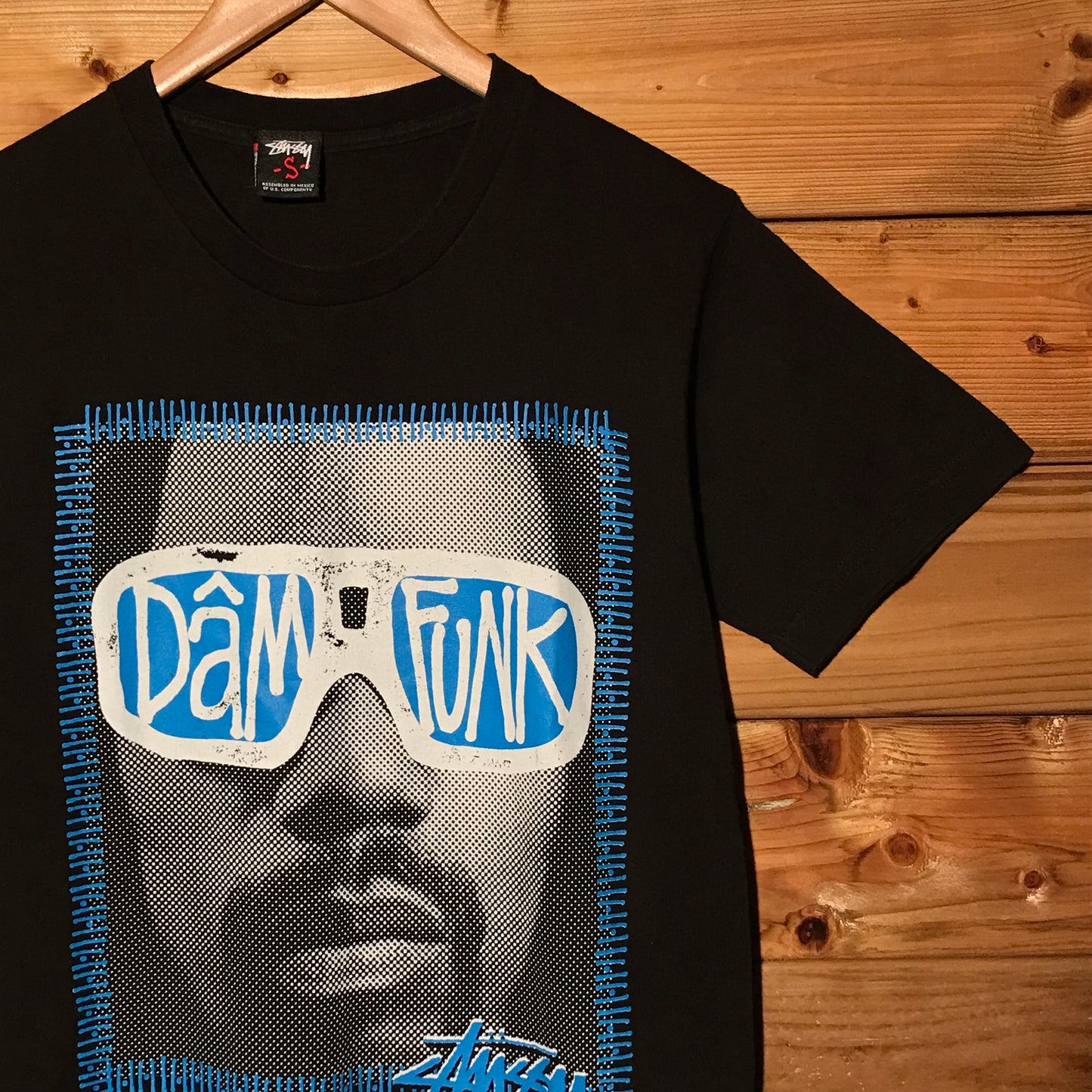 2009 Stüssy x Stones Throw Dam Funk Japan Tour t shirt