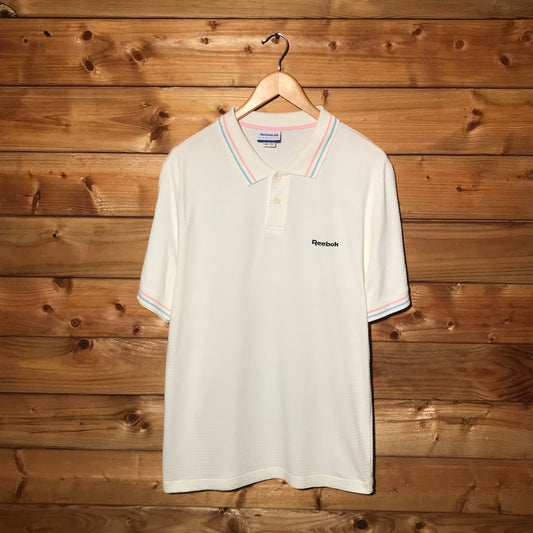 Reebok UK Tonal Striped polo t shirt