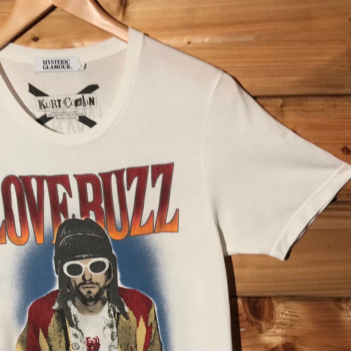 2007 Hysteric Glamour Kurt Cobain Love Buzz t shirt