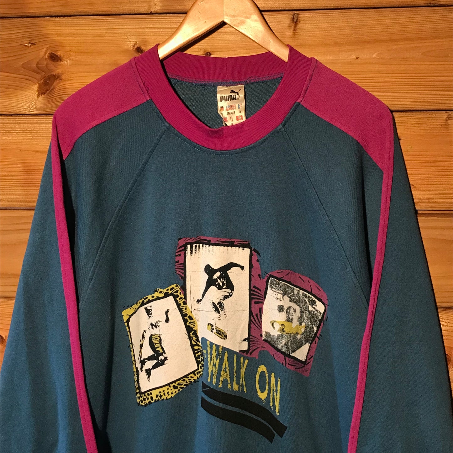 90s Puma Walk On Sports Photos sweatshirt