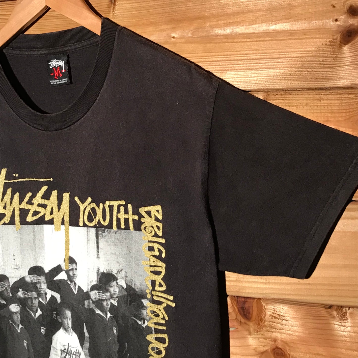 Stüssy Tribe Exclusive Youth Brigade Photo t shirt