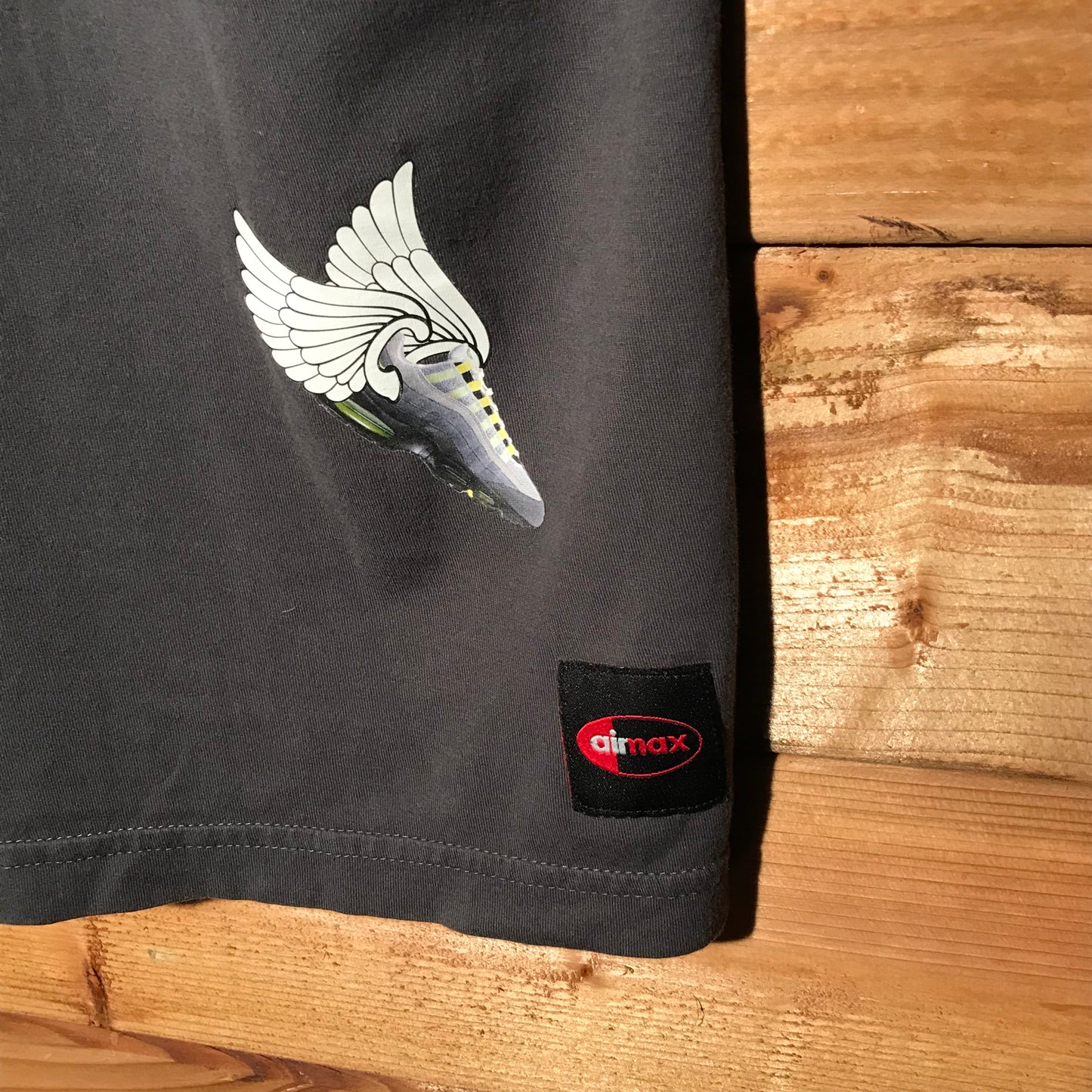 2005 Nike Air Max Winged Neon 95s t shirt