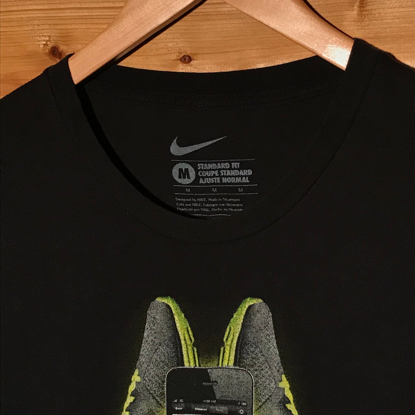 2010 Nike Plus GPS iPhone App Promo t shirt