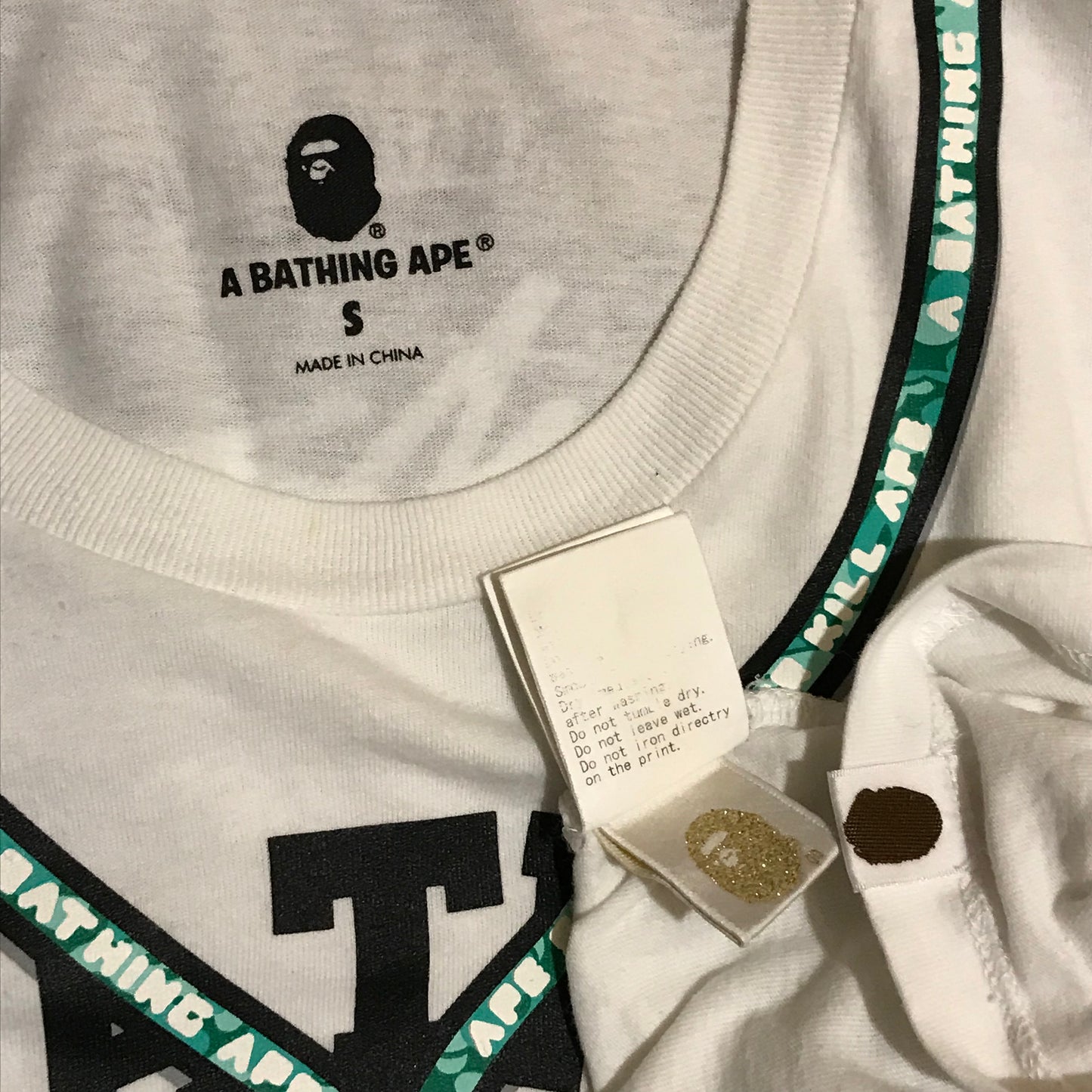 2012 Bape, A Bathing Ape Member Card Lanyard t shirt