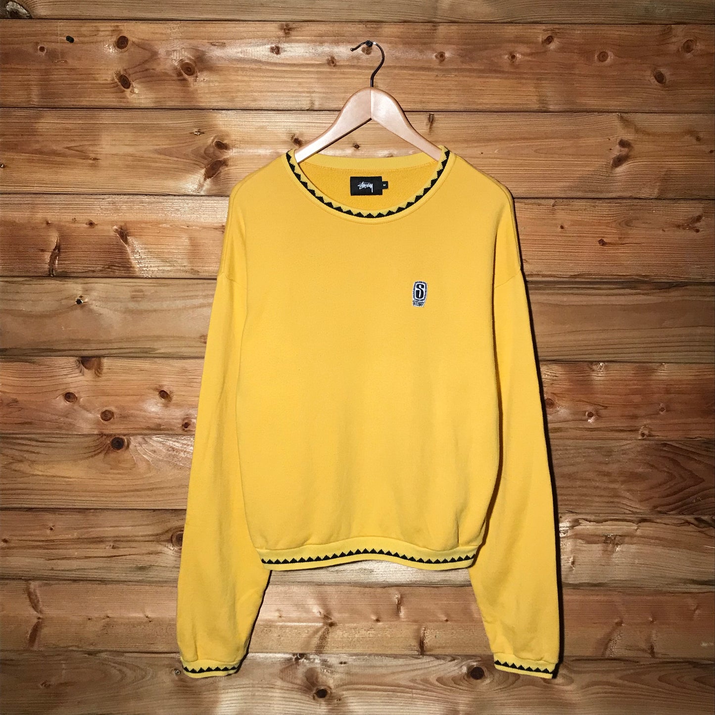 Stüssy Corner Spellout Cropped sweatshirt