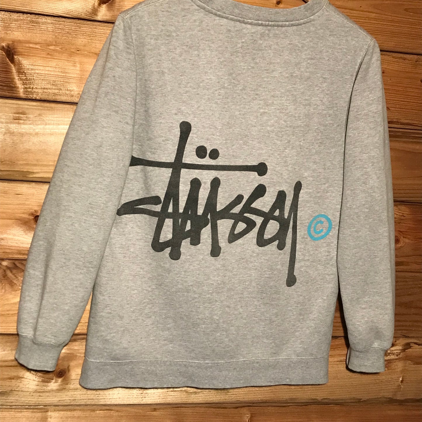 90s Stüssy Classic Double Script Spellout sweatshirt