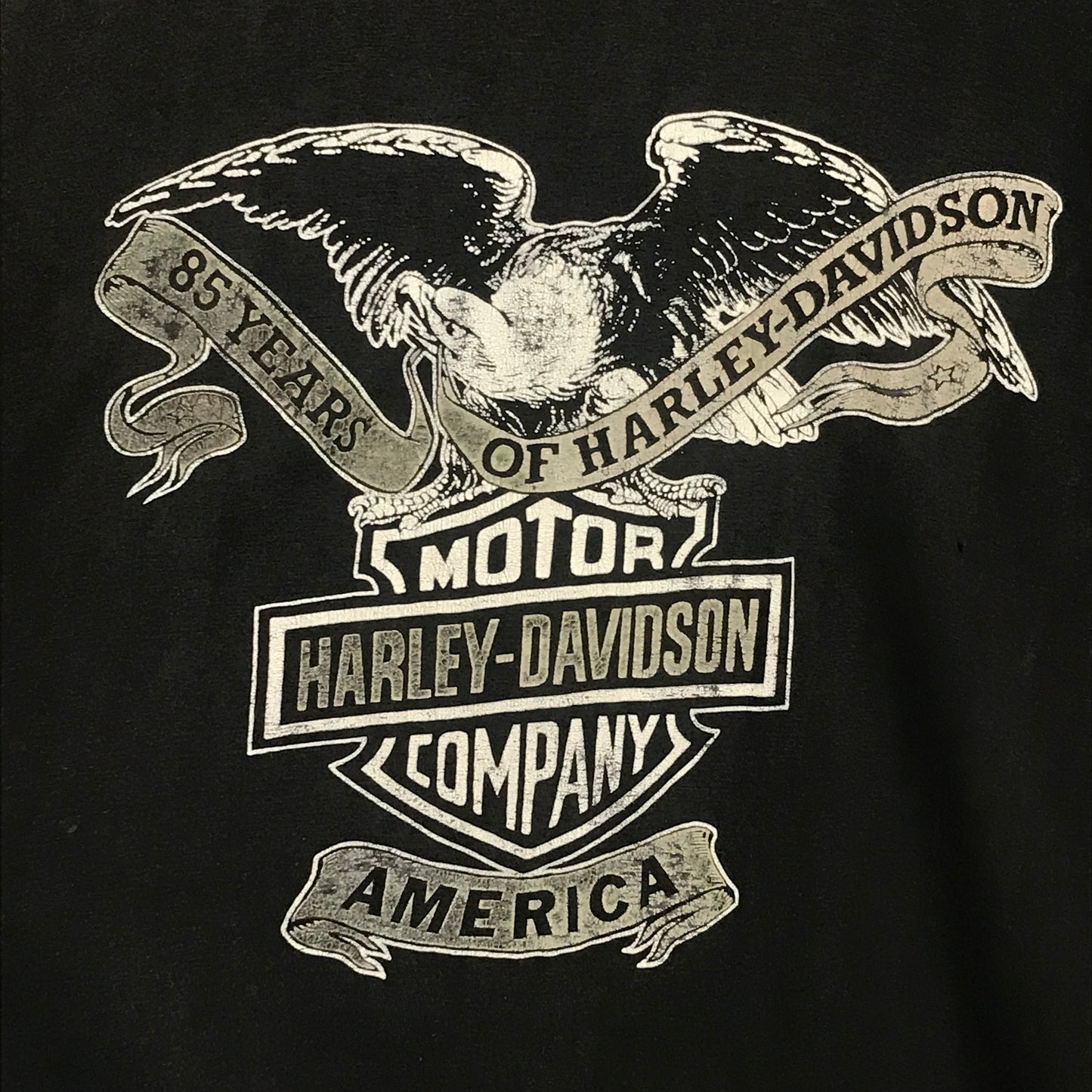 1987 Harley Davidson 85th Anniversary t shirt