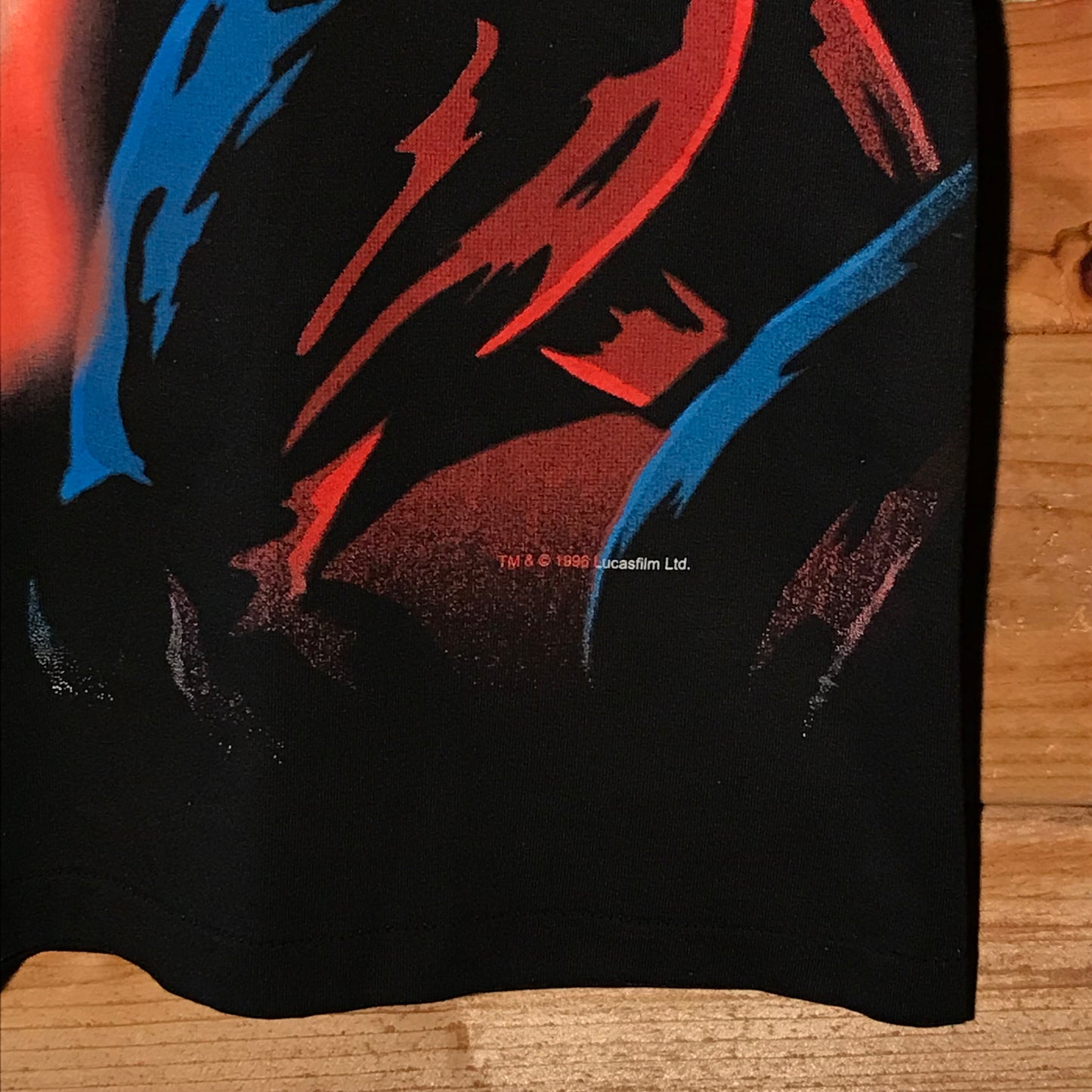 1996 Star Wars Darth Vader Airbrush t shirt