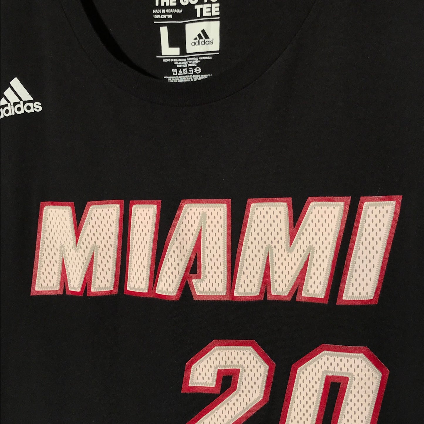 Adidas NBA Miami Heat Winslow t shirt