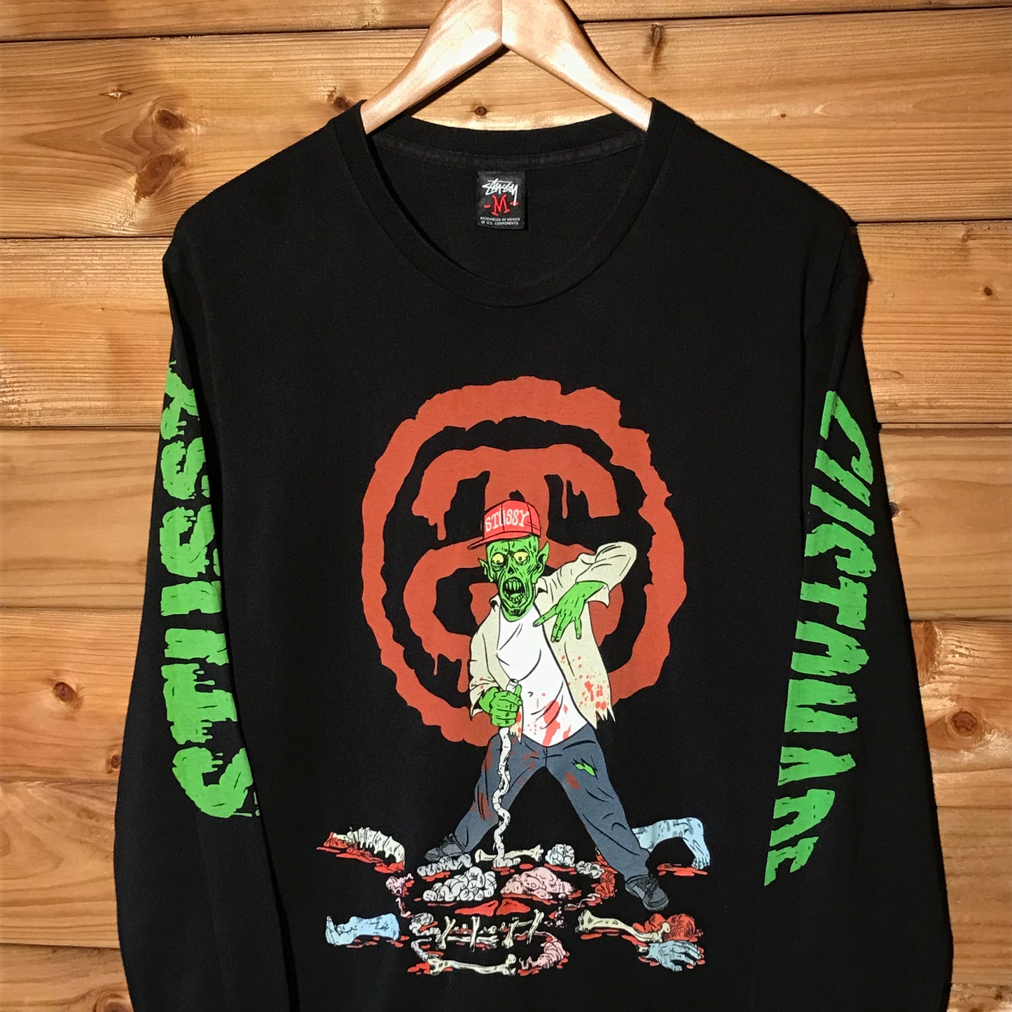 2008 Stüssy x Customade Zombie long sleeve t shirt