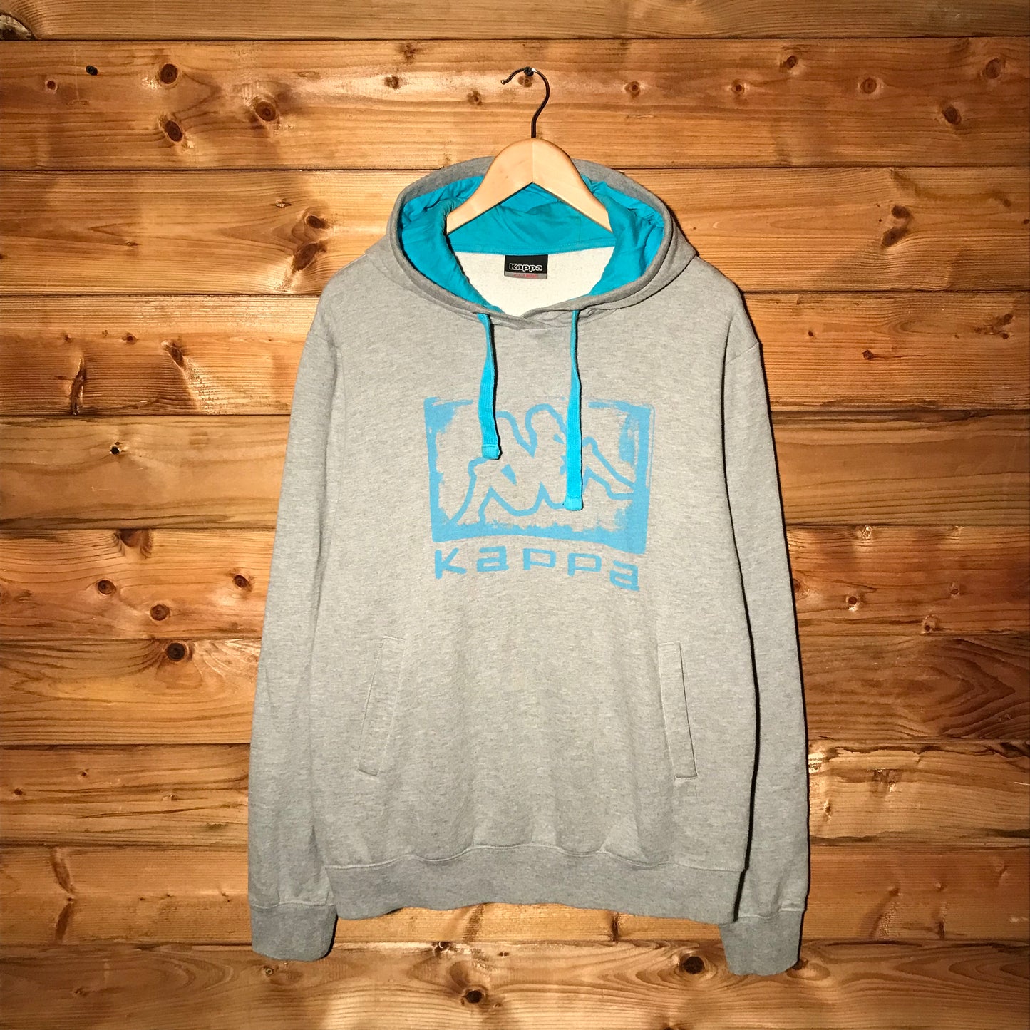 Kappa Centre Spellout Boxed Logo hoodie