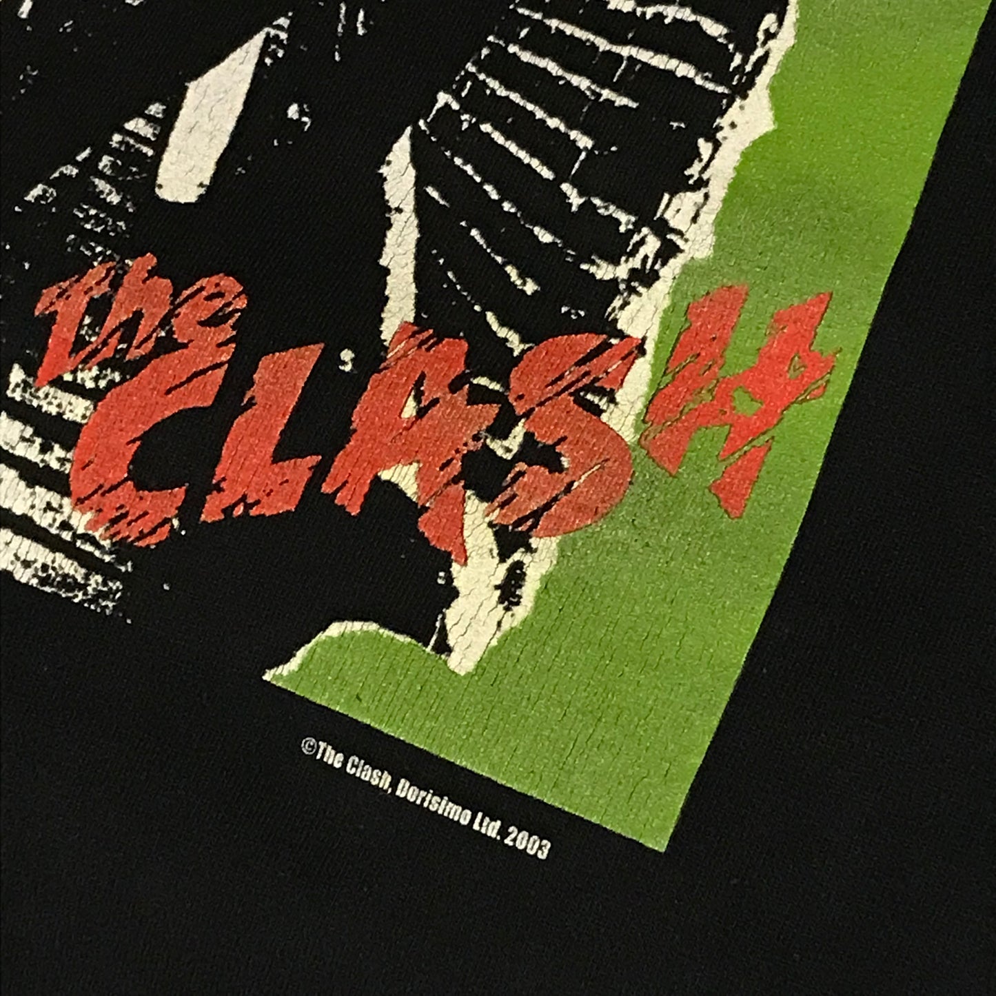 2003 The Clash Photo Band t shirt