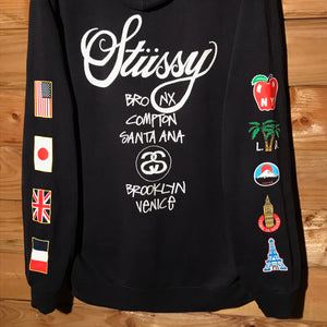 Stüssy International Flags World Tour hoodie
