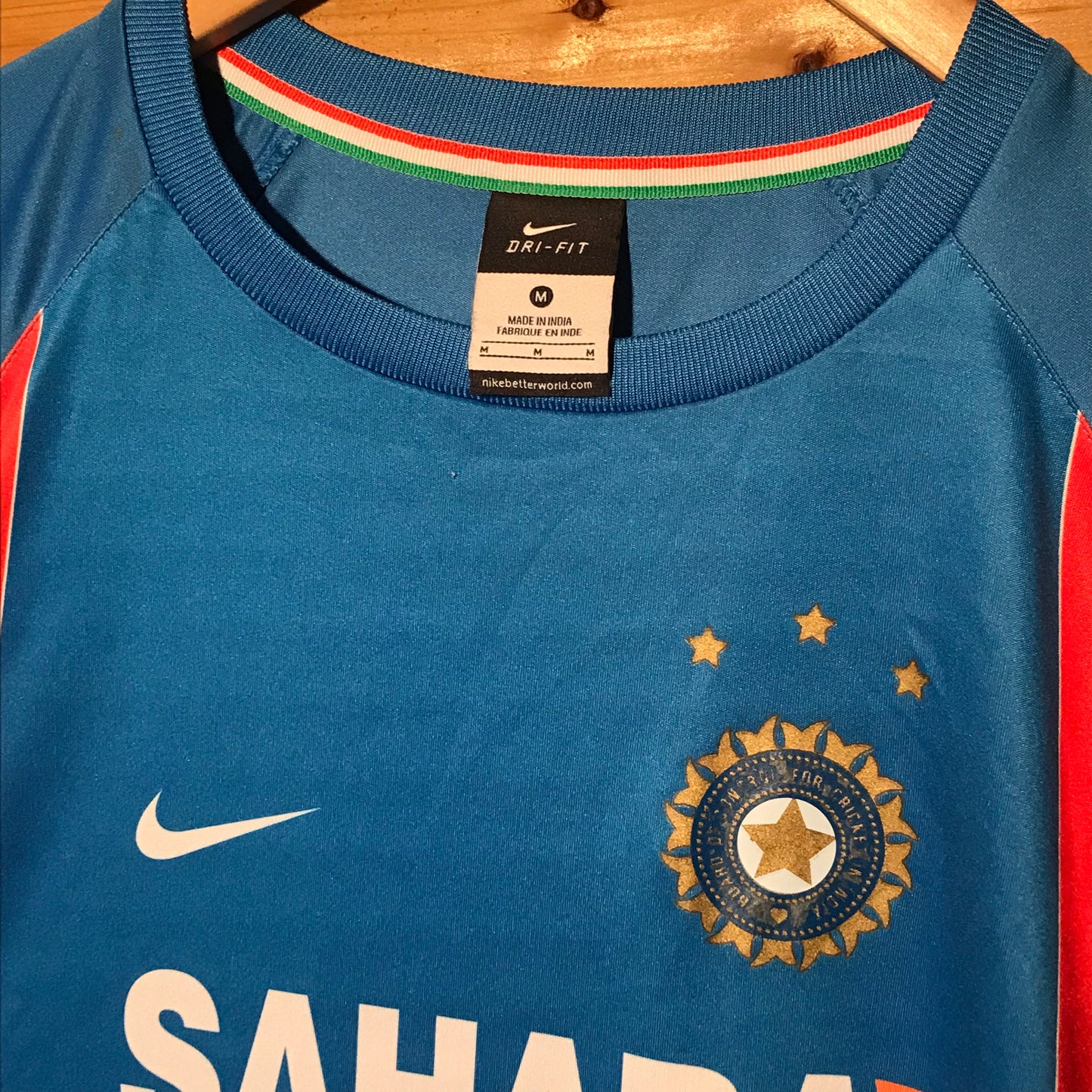 Nike Sahara India Cricket t shirt