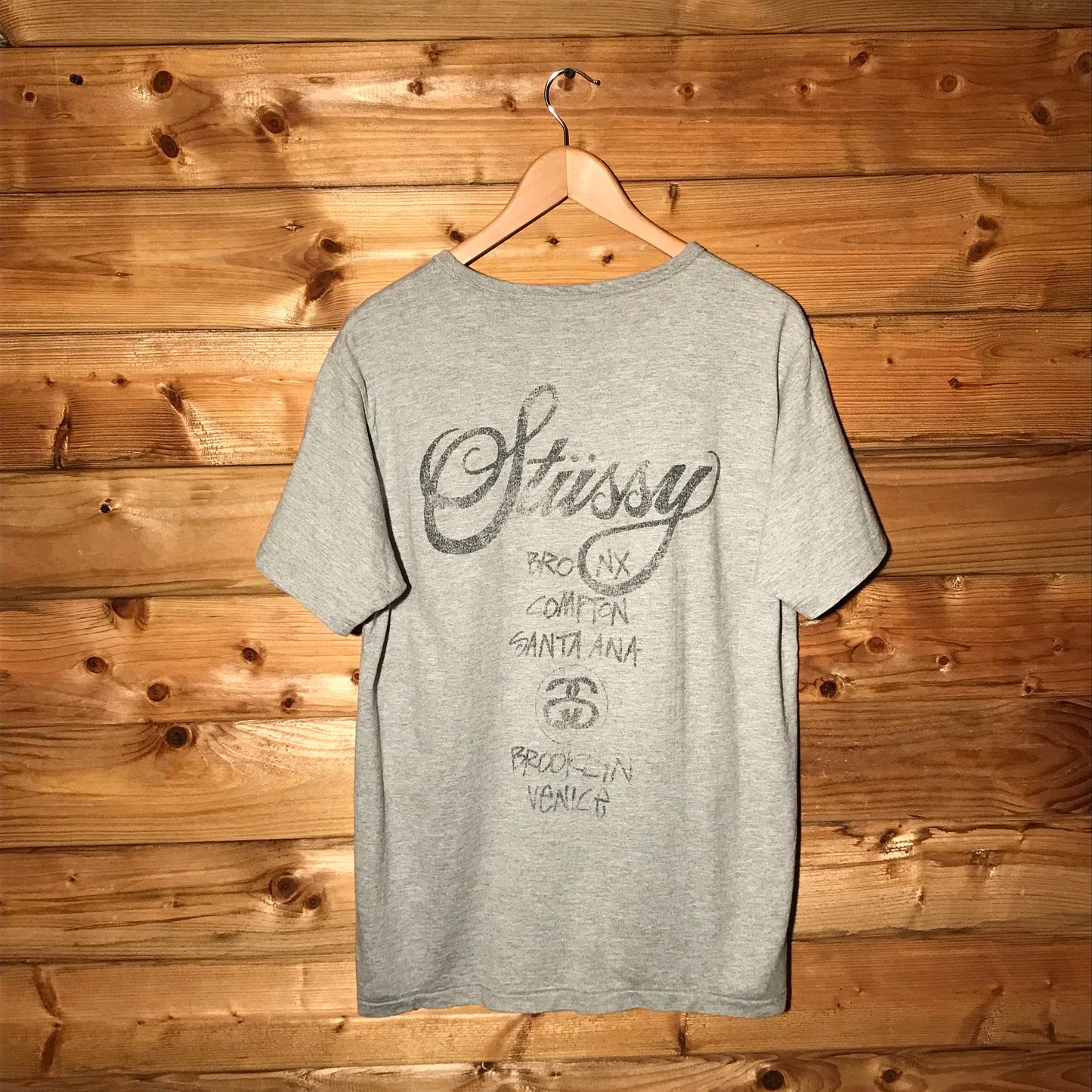 2015 Stüssy x Champion Rochester Collection World Tour t shirt