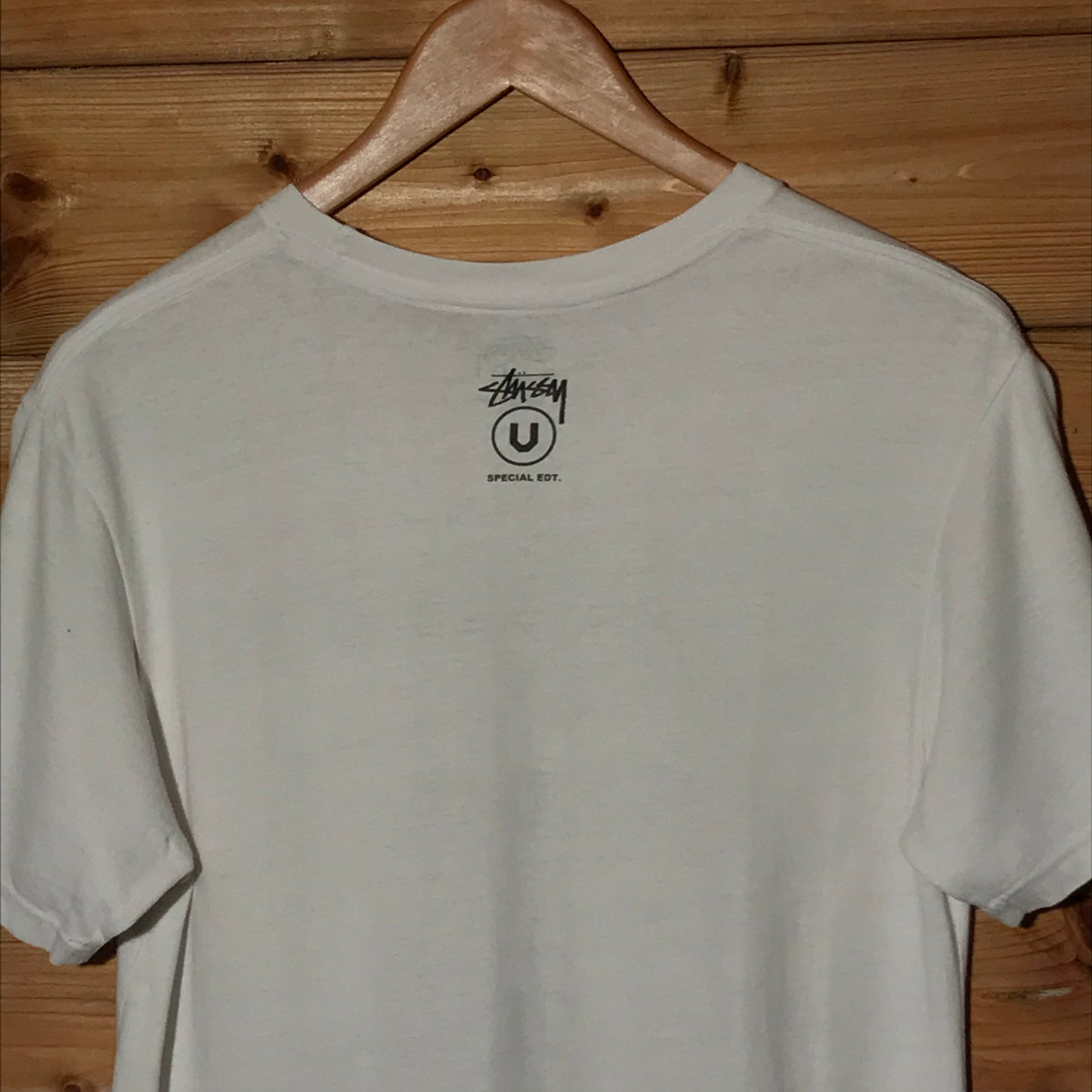 2013 Stüssy x UNTOLD Stuff You Need Centre Spellout t shirt