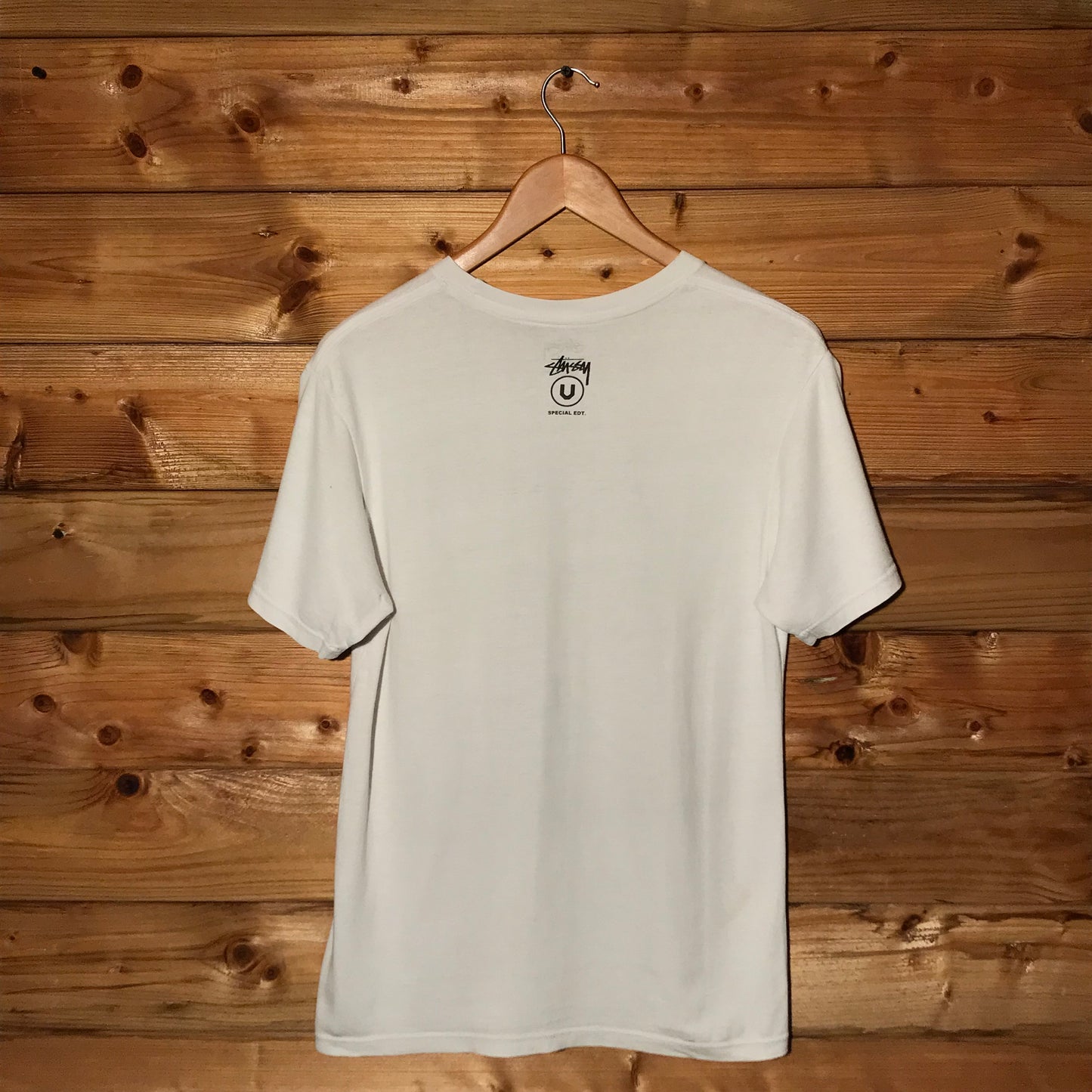 2013 Stüssy x UNTOLD Stuff You Need Centre Spellout t shirt