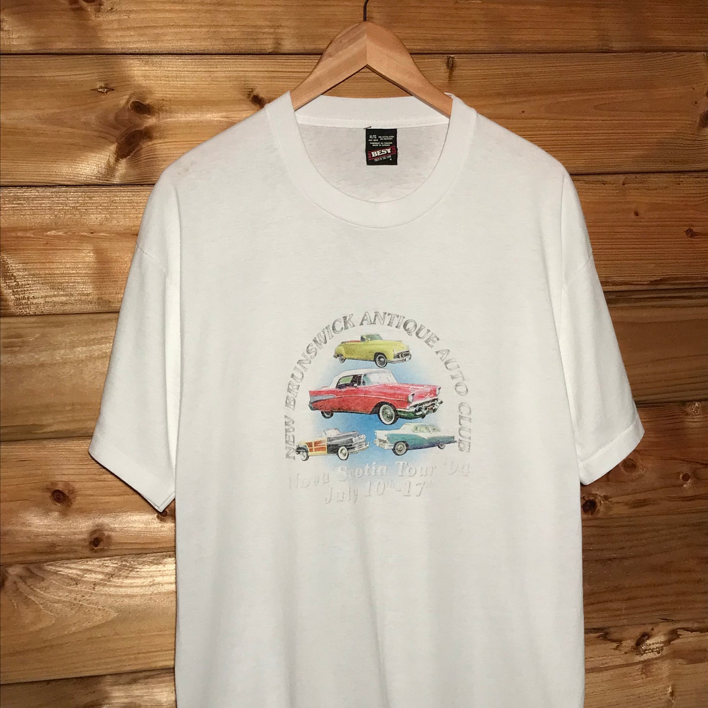 1994 Antique Car Auction Promo t shirt