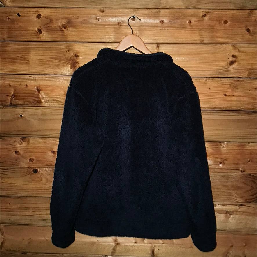 2015 Stüssy x Champion Corner Script Sherpa fleece jacket