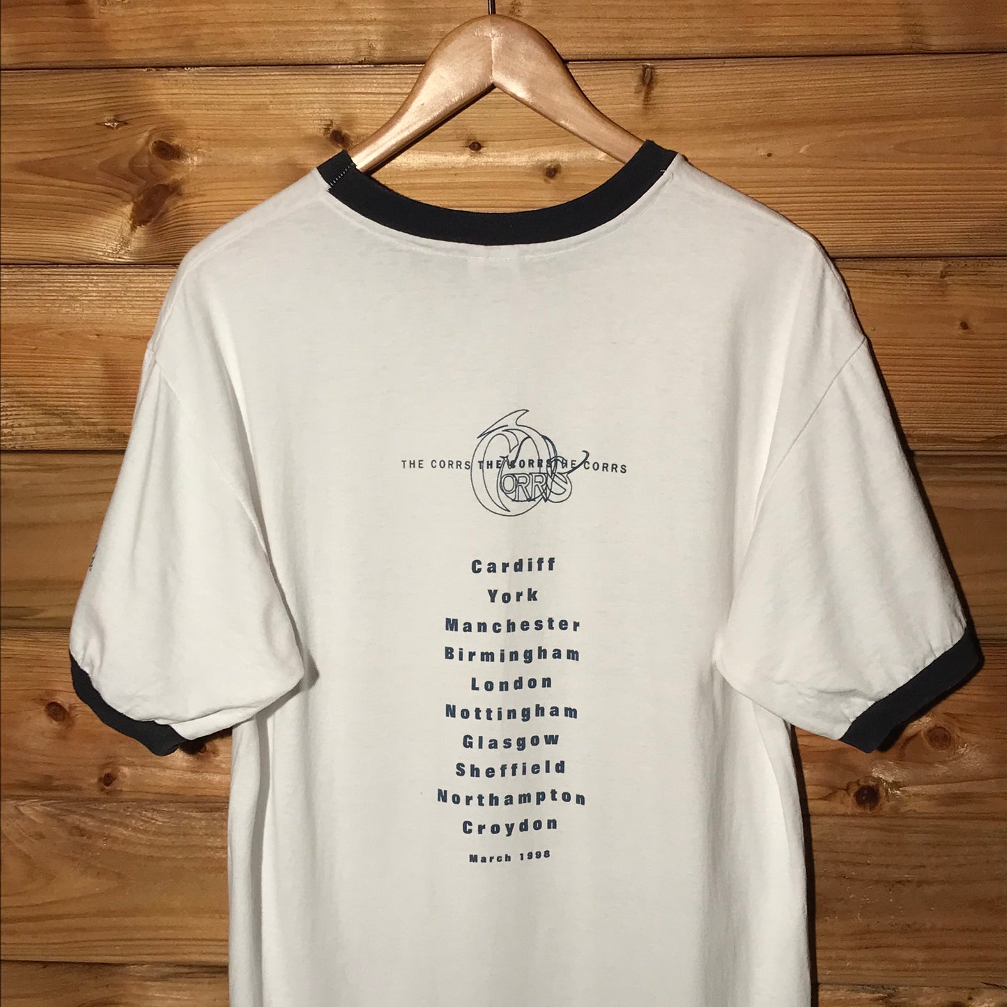 1998 The Corrs Talk On Corners UK Tour t shirt