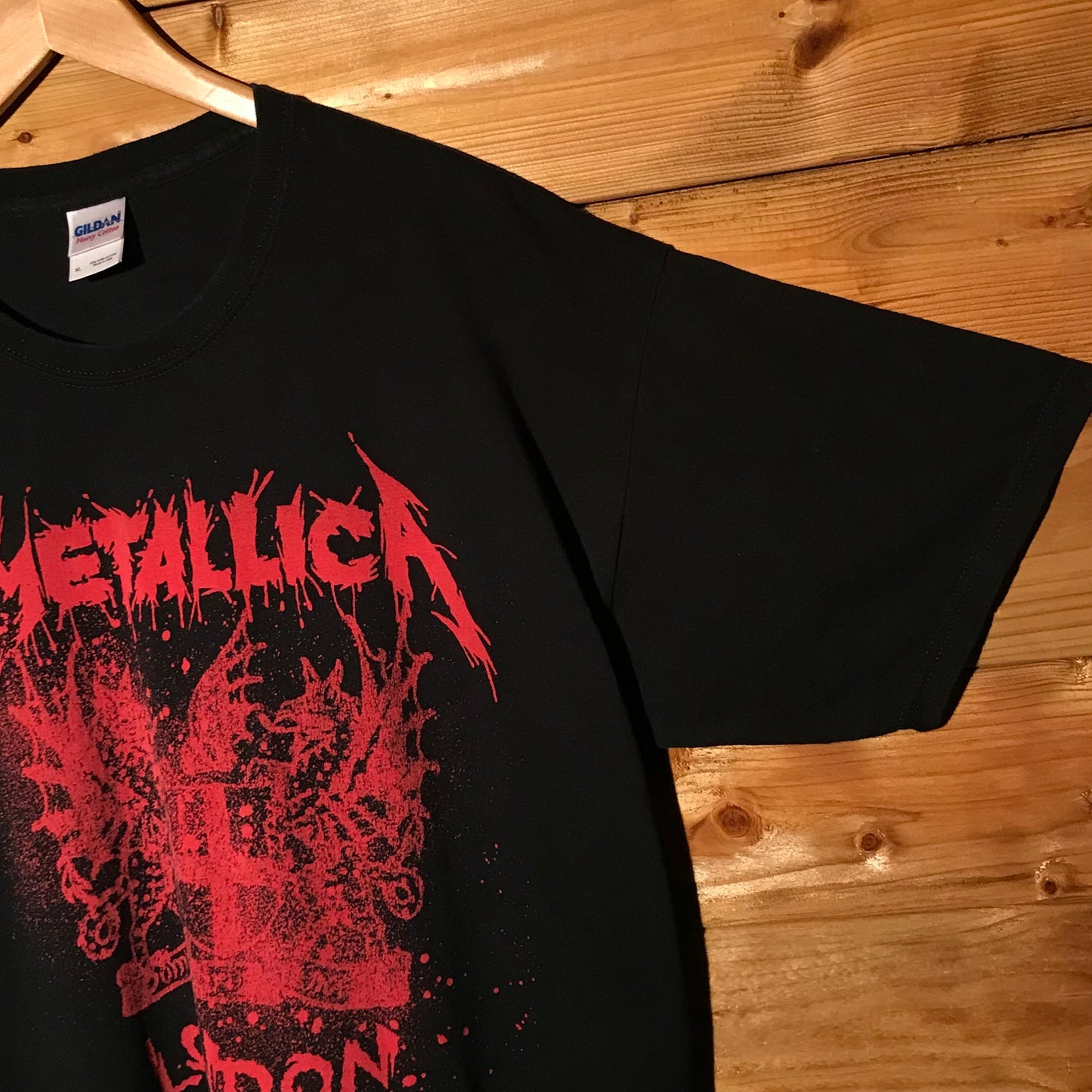 2007 Metallica Sick of the Studio London Concert t shirt