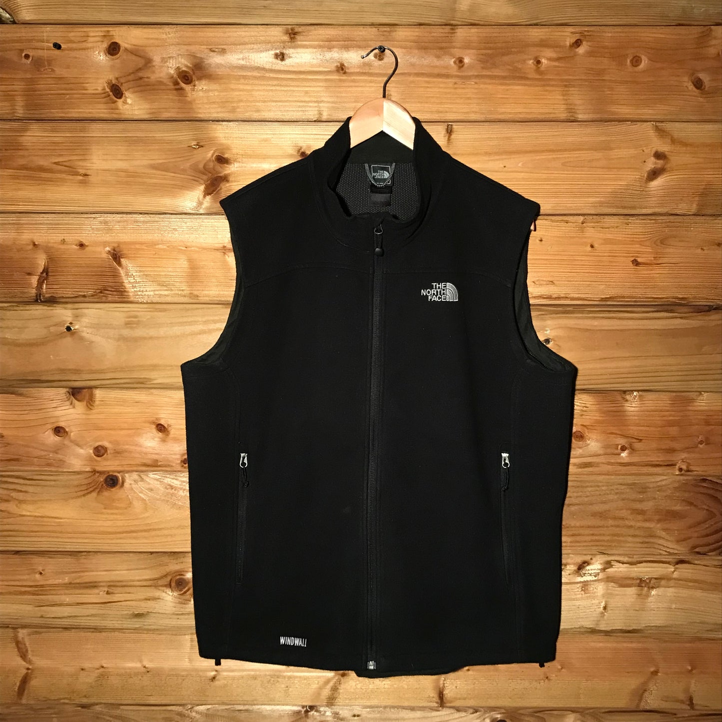 The North Face Windwall zip up gilet jacket