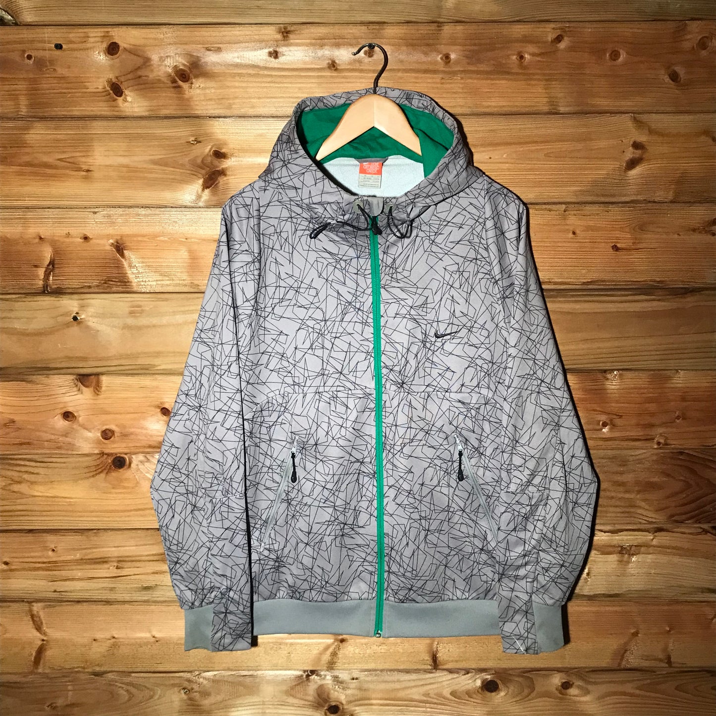 2009 Nike Ath Dept N AOP zip up hoodie