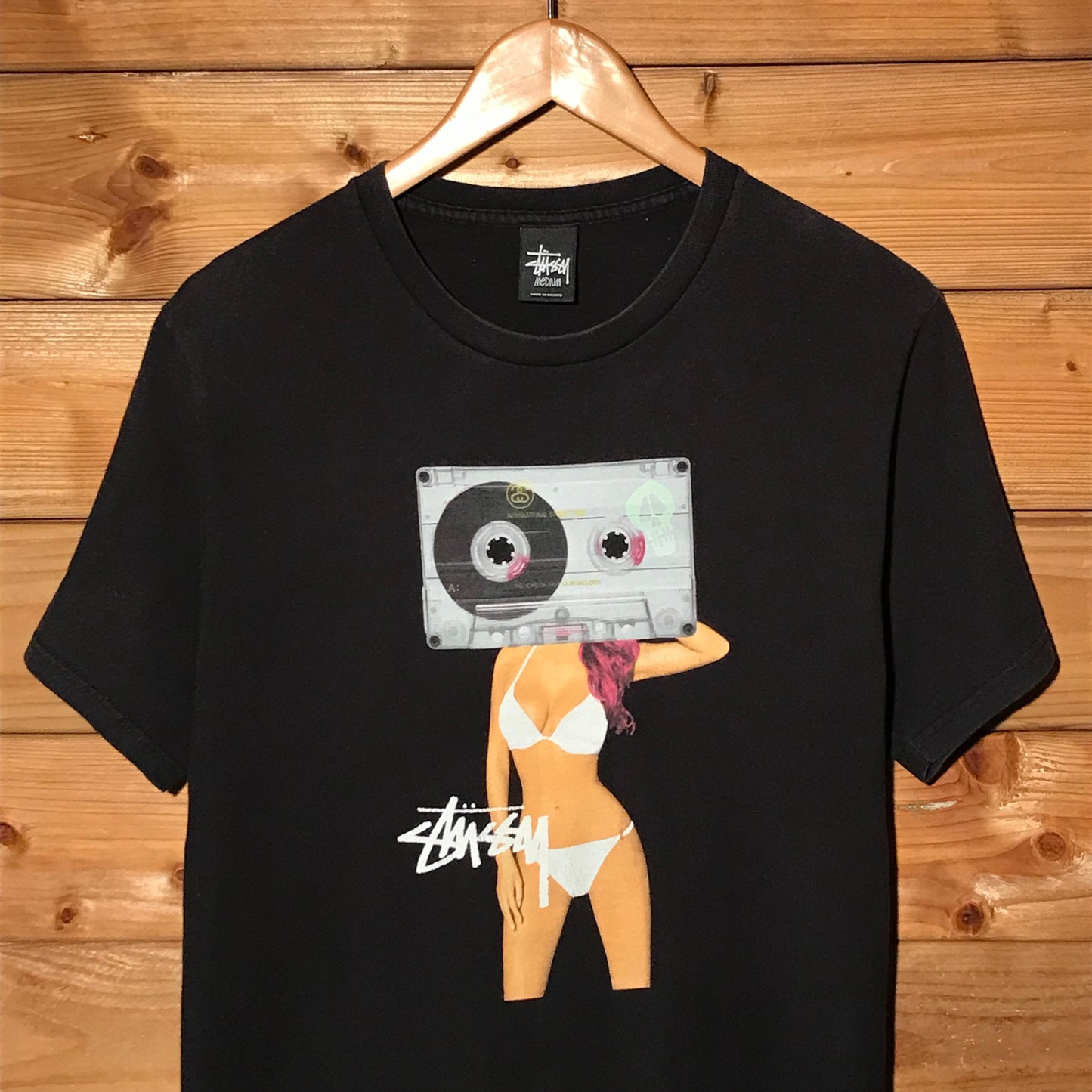 Stüssy Cassette Head t shirt