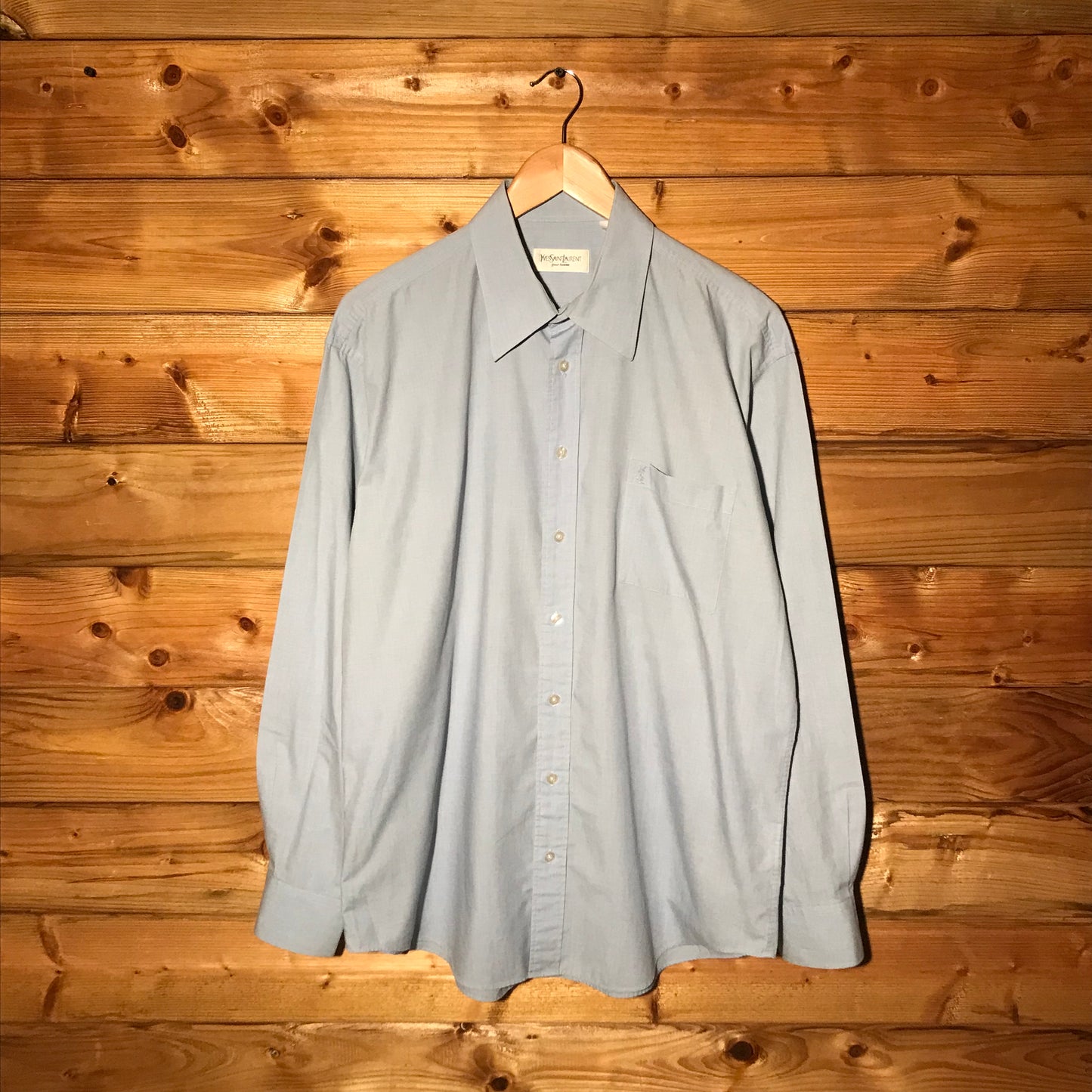 Yves Saint Laurent Tonal button up shirt