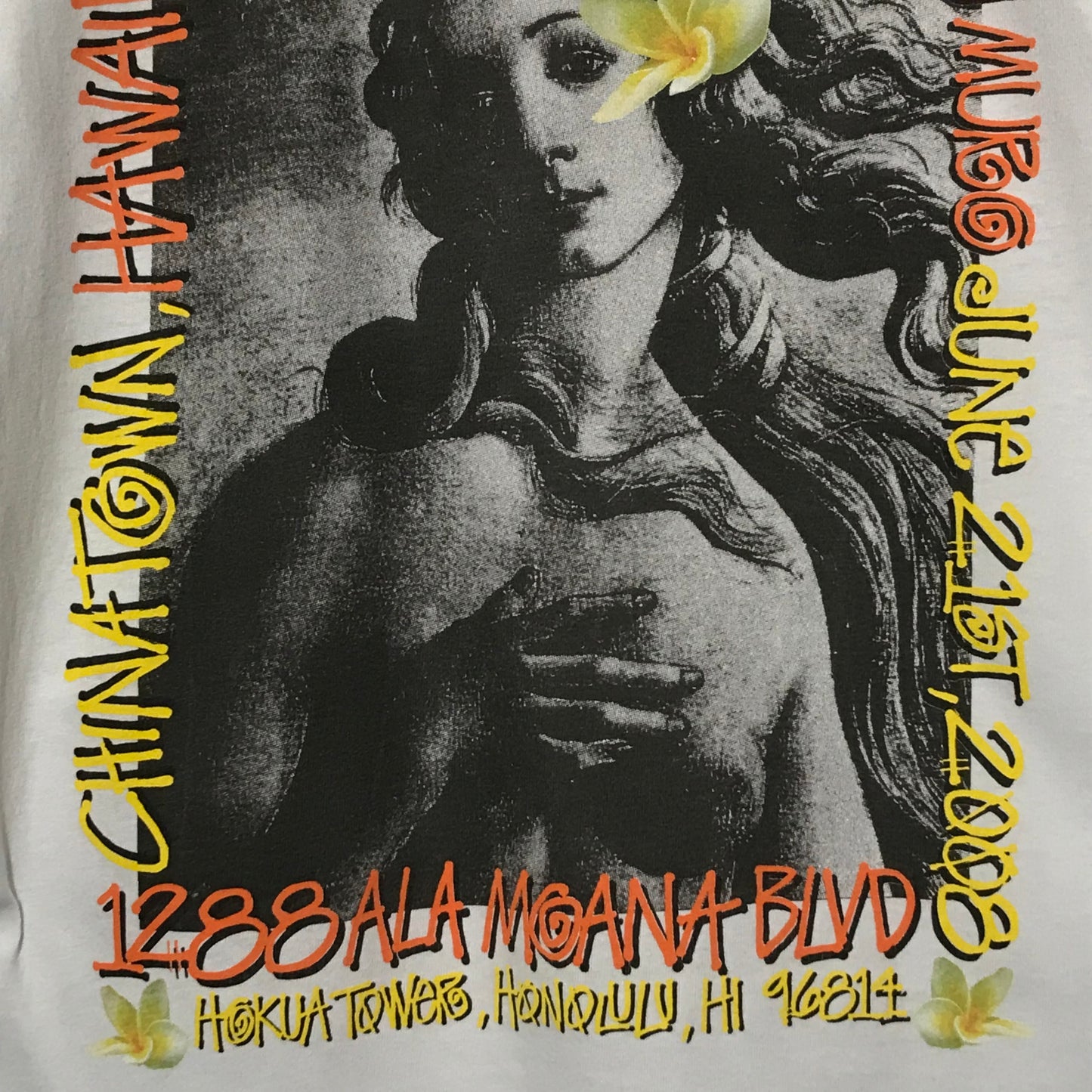 2008 Stüssy Honolulu DJ Muro Next Door Party Event t shirt