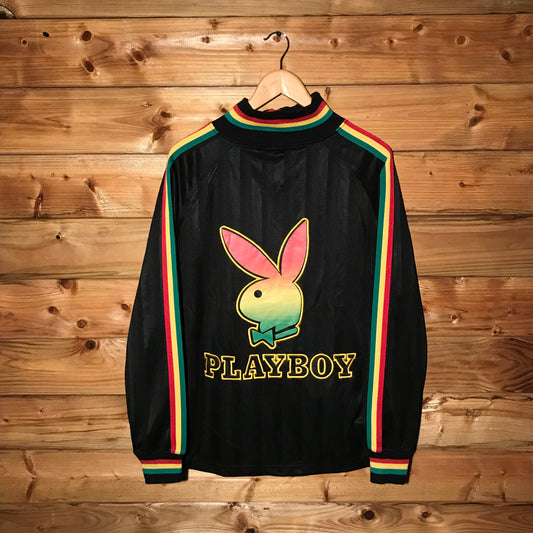 Playboy Bunny Rasta Striped track jacket