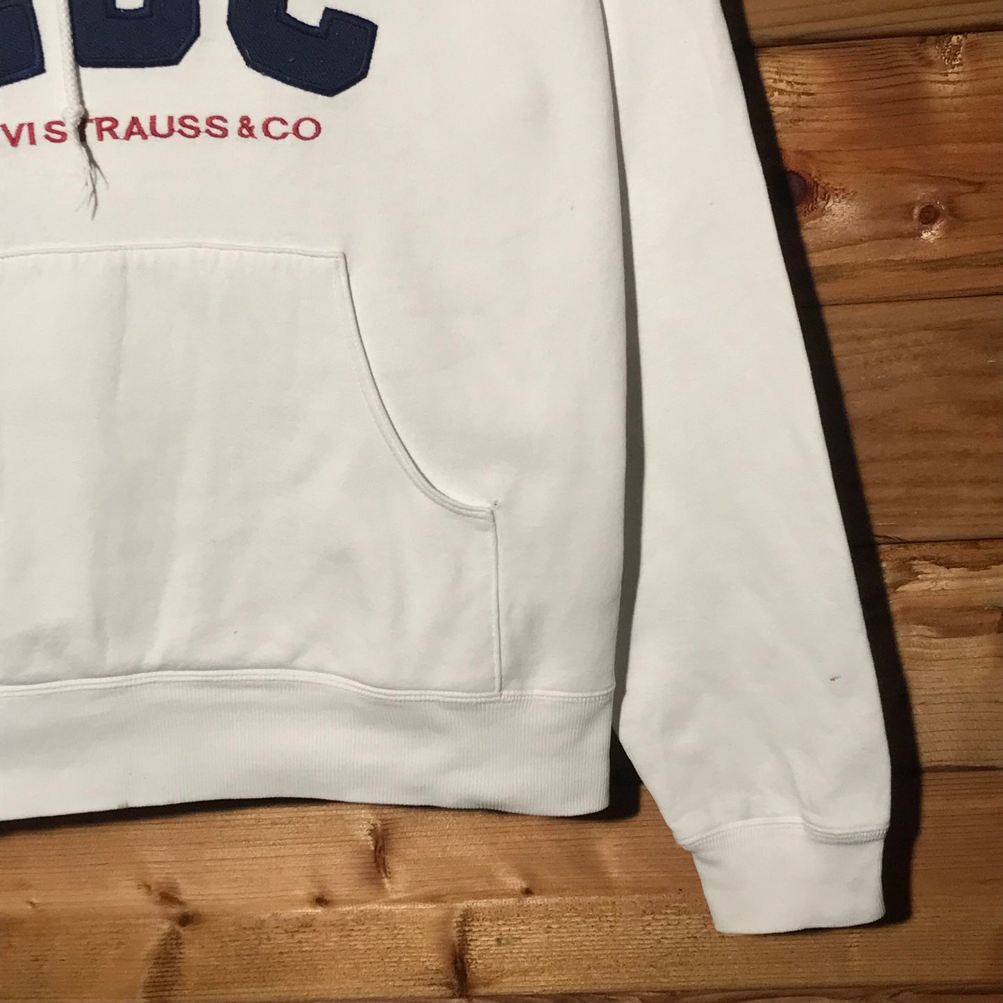 90s Levis LSC Arc Spellout hoodie