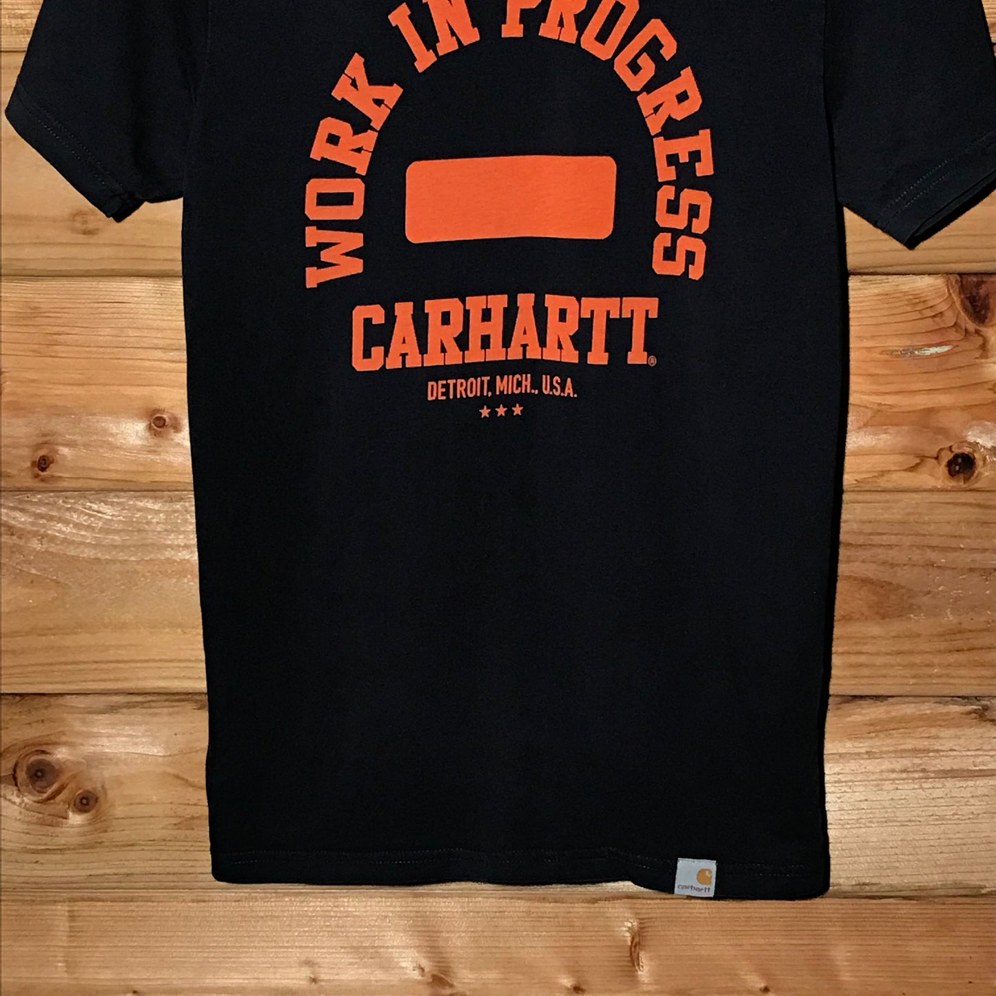 Carhartt WIP Centre Arc Spellout t shirt