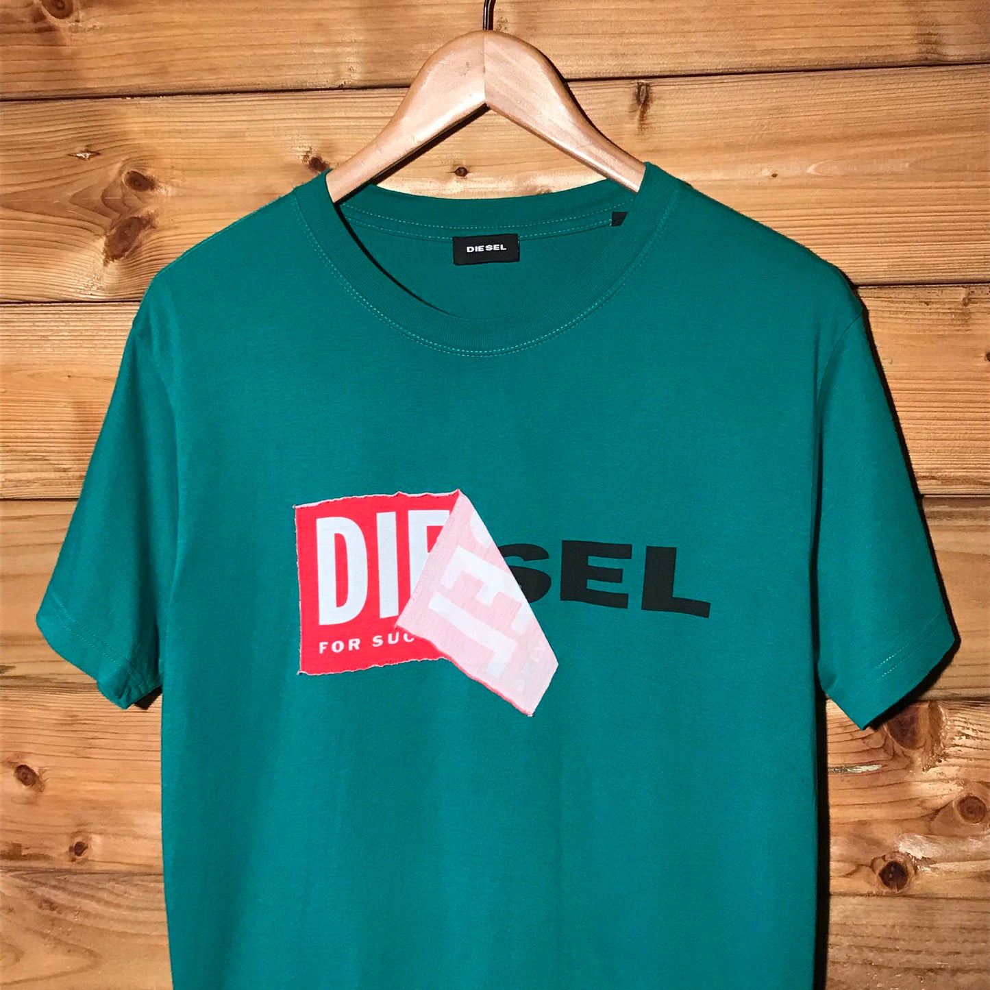 Diesel Half Ripped Spellout t shirt