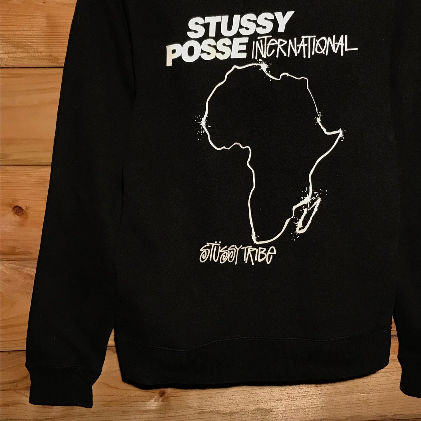 Stüssy Posse International Africa Island Tribe sweatshirt