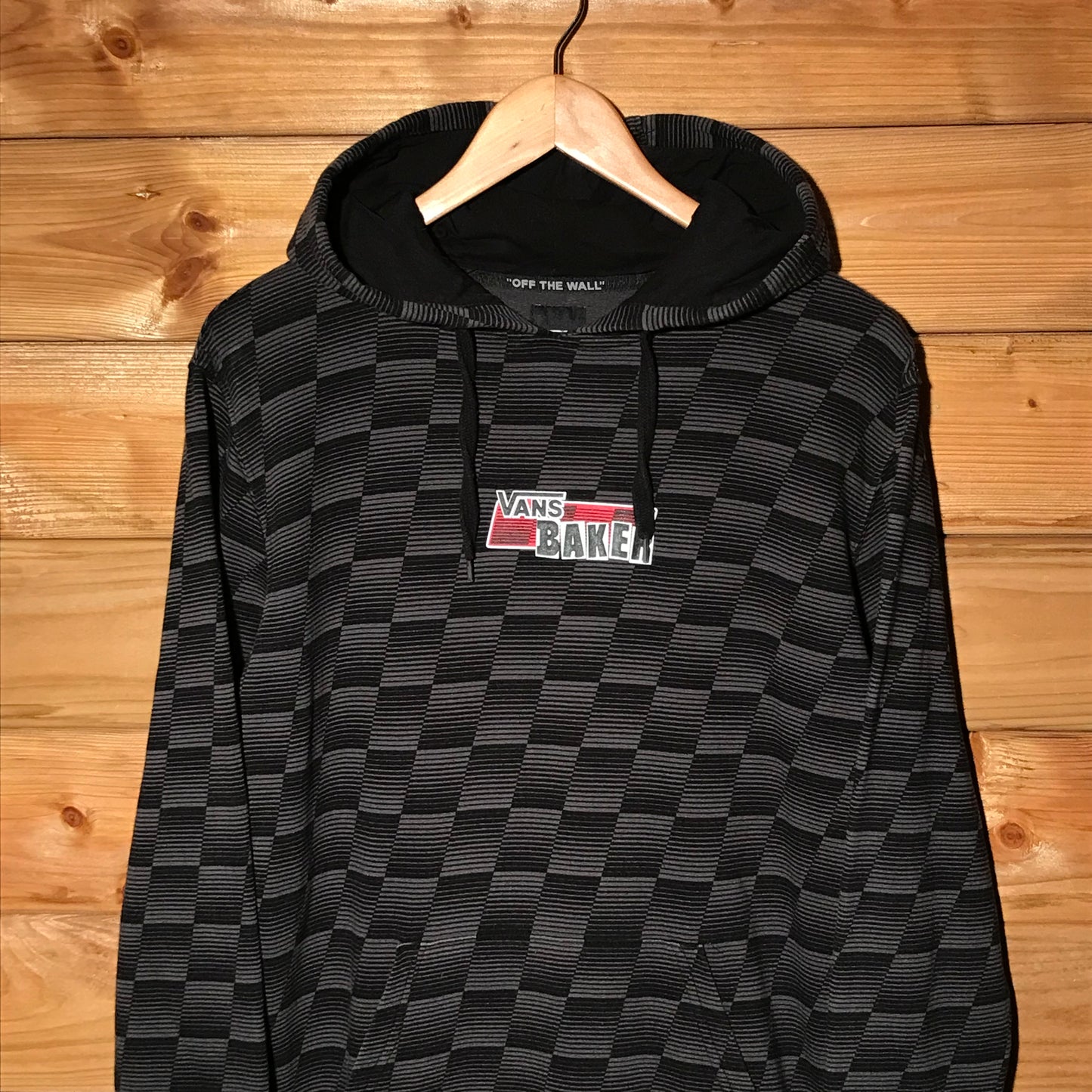 Vans x Baker Skateboards Gradient Checkerboard hoodie