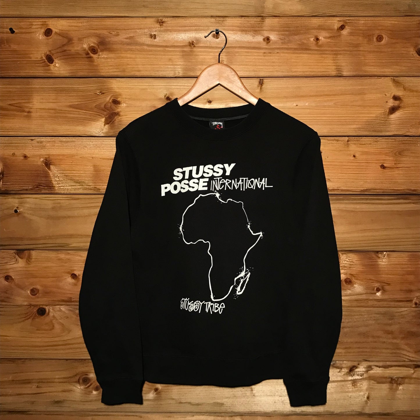 Stüssy Posse International Africa Island Tribe sweatshirt