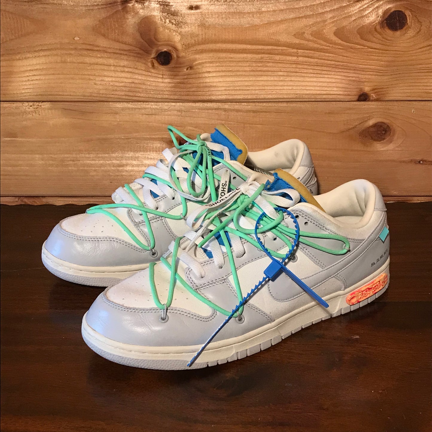 2021 Nike x Off White Dunk Low Lot 26