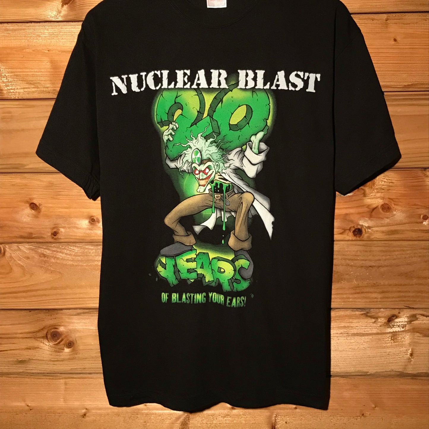 2007 Nuclear Blast 20 Years Of Blasting Ears Anniversary t shirt