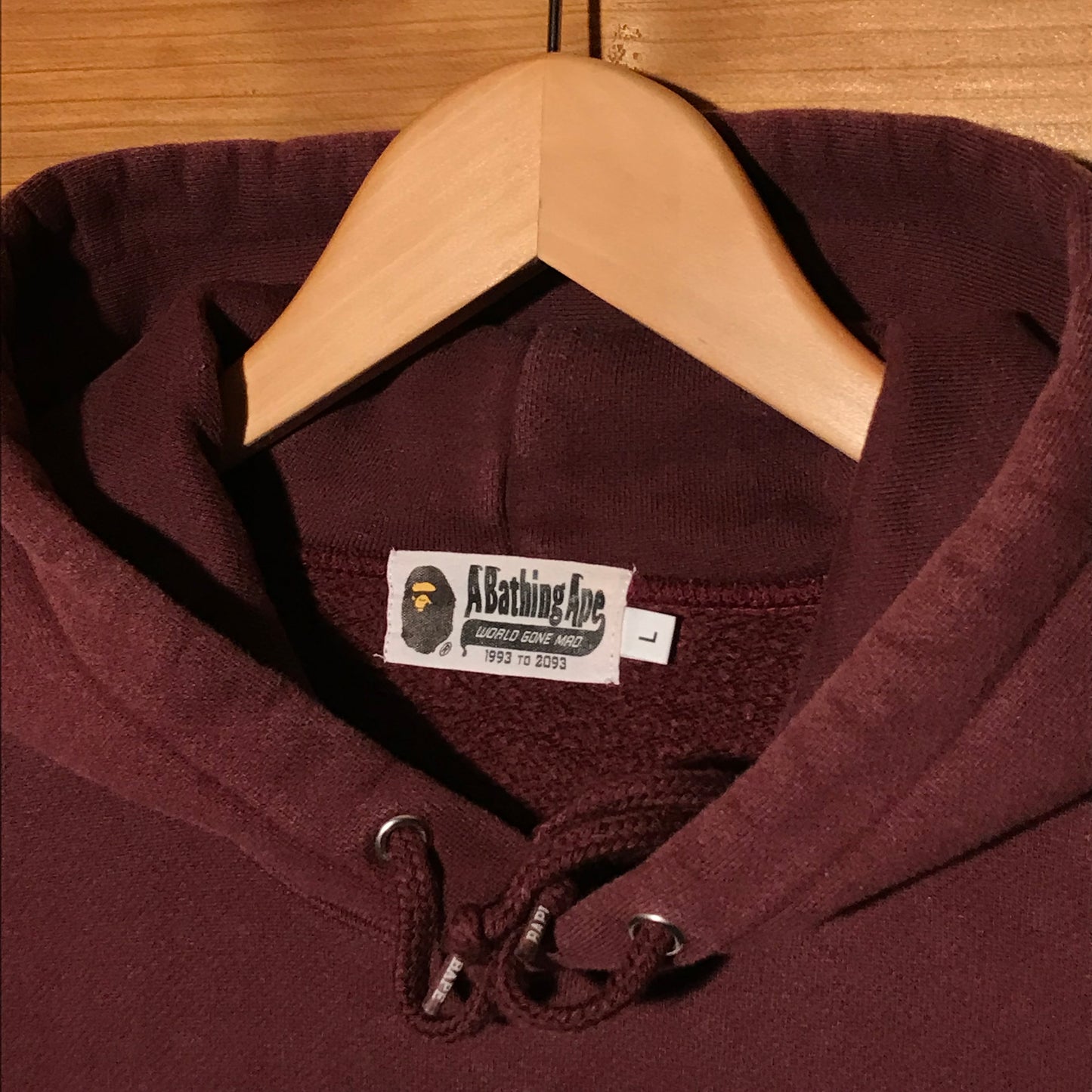 Bape, A Bathing Ape Classic College Spellout hoodie